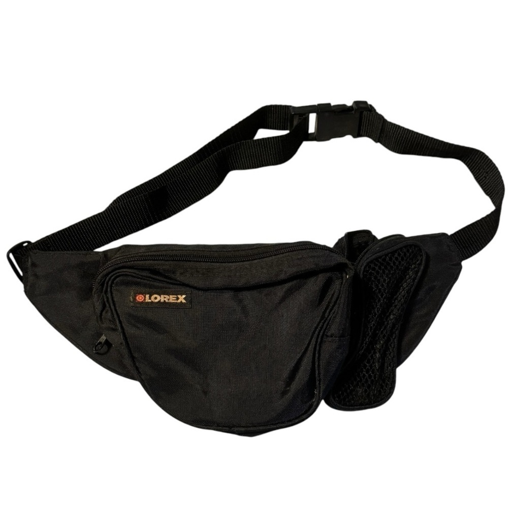 Vintage Lorex Black Waist Bag